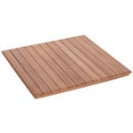 ΕΠΙΦΑΝΕΙΑ ΤΡΑΠΕΖΙΟΥ ΤΕΤΡΑΓΩΝΗ HM18135 ΞΥΛΟ TEAK--ΦΥΣΙΚΟ 60x60x4(πάχος)εκ.