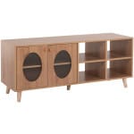 ΕΠΙΠΛΟ ΤΗΛΕΟΡΑΣΗΣ RILLION HM9879 ΜΕΛΑΜΙΝΗ ΣΕ SONAMA 120x40x50Yεκ