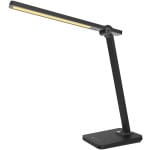 ΦΩΤΙΣΤΙΚΟ ΓΡΑΦΕΙΟΥ LED BLAIN PRO HM4448.02 ΜΑΥΡΟ ΧΡΩΜΑ ABS 17,3x12,5x39,9Υεκ.