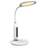 ΦΩΤΙΣΤΙΚΟ ΓΡΑΦΕΙΟΥ LED BLAIN HM4460.01 ΛΕΥΚΟ ABS & ΣΙΛΙΚΟΝΗ Φ18,5x40,7Yεκ.
