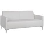 ΚΑΝΑΠΕΣ 3ΘΕΣΙΟΣ NELLIE HM3159.32 ΜΕ ΛΕΥΚΟ PU 163x71x71Υ εκ.