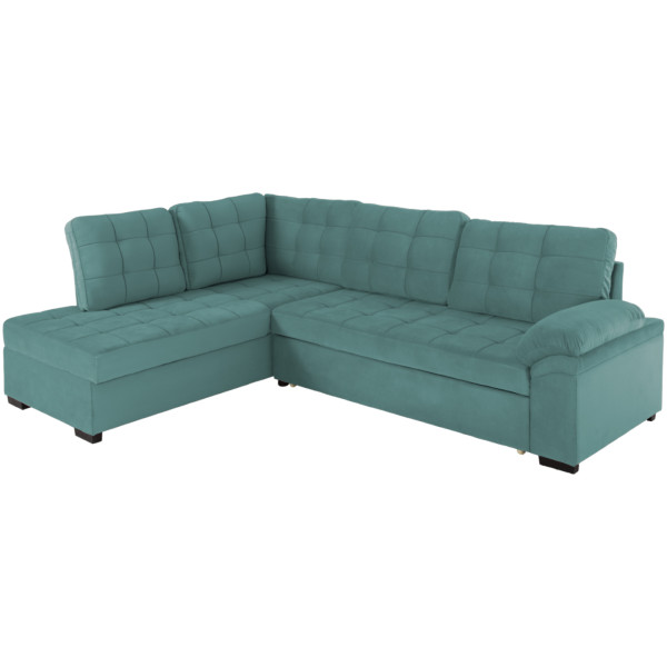ΚΑΝΑΠΕΣ ΚΡΕΒΑΤΙ JADE HM3144.04L ΑΡΙΣΤΕΡΗ ΓΩΝΙΑ ΒΕΡΑΜΑΝ ΒΕΛΟΥΔΟ 250x80-180x73-88Υεκ.