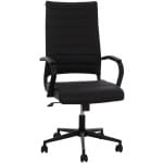 ΚΑΡΕΚΛΑ ΓΡΑΦΕΙΟΥ SUPERIOR HM1165.01 ΜΑΥΡΟ PU ΔΙΕΥΘΥΝΤH 62x71,5x113 εκ.
