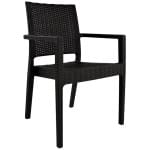 ΠΟΛΥΘΡΟΝΑ ΠΟΛΥΠΡΟΠΥΛΕΝΙΟΥ ΒΑΡΕΩΣ ΤΥΠΟΥ KAGANU DARK BROWN HM5134.09 57x55,5x89 εκ.