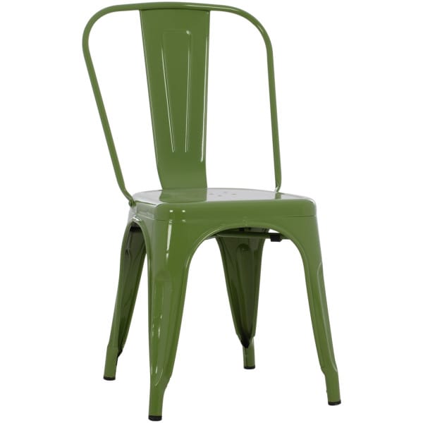 ΚΑΡΕΚΛΑ ΜΕΤΑΛΛΙΚΗ MELITA-PRO HM8641.53 LIGHT OLIVE GREEN 44x47x84.5Υεκ.
