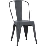 ΚΑΡΕΚΛΑ ΜΕΤΑΛΛΙΚΗ MELITA ΣΕ ΓΚΡΙ 43x50x82Y εκ. HM8641.10