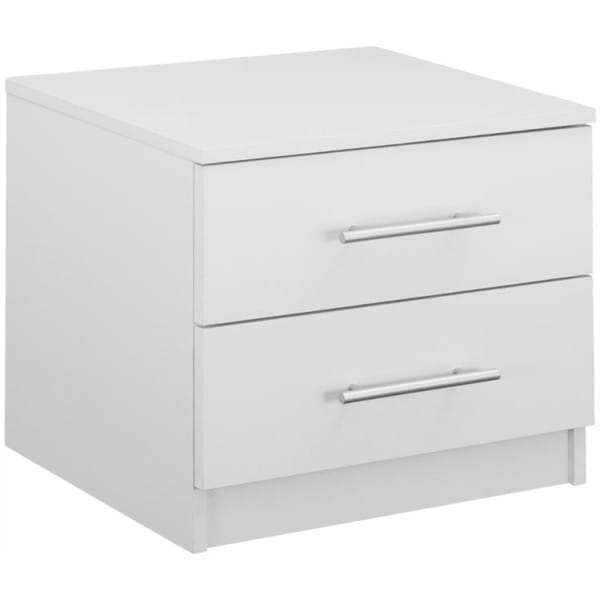 ΚΟΜΟΔΙΝΟ ΜΕΛΑΜΙΝΗΣ CHELSEA HM2220.05 ΛΕΥΚΟ 48x40,5x41,5 εκ. - Image 1