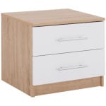 ΚΟΜΟΔΙΝΟ ΜΕΛΑΜΙΝΗΣ HM2220.06 SONAMA - ΛΕΥΚΟ 48x40,5x41,5 εκ.