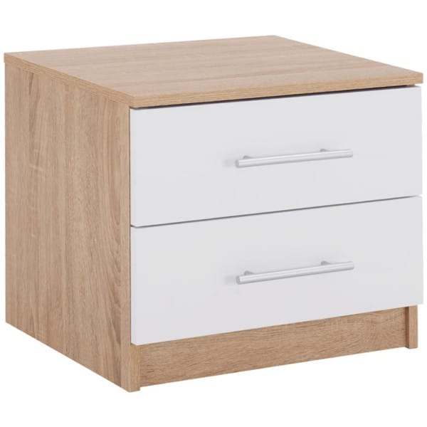 ΚΟΜΟΔΙΝΟ ΜΕΛΑΜΙΝΗΣ HM2220.06 SONAMA - ΛΕΥΚΟ 48x40,5x41,5 εκ. - Image 1
