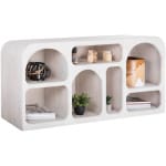 ΜΠΟΥΦΕΣ HANDYR HM9705 ΜΑΣΙΦ ΞΥΛΟ MANGO ΣΕ ΛΕΥΚΟ ΧΡΩΜΑ 165x35x75Yεκ.