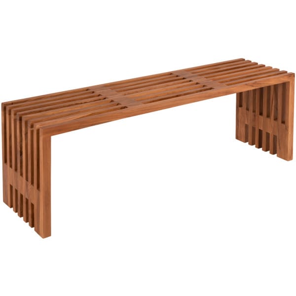 ΠΑΓΚΑΚΙ NYA HM9829 ΜΑΣΙΦ ΞΥΛΟ TEAK ΣΕ ΦΥΣΙΚΟ 139,5x34,5x48,5Υεκ. - Image 1