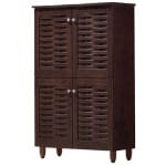 ΠΑΠΟΥΤΣΟΘΗΚΗ-ΝΤΟΥΛΑΠΙ KABIRA 4 ΠΟΡΤΕΣ HM2210.01 WENGE 77Χ34Χ123εκ. - Image 2