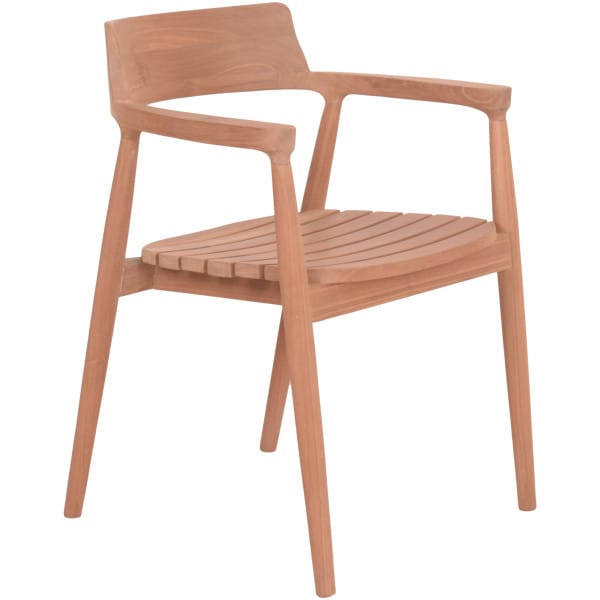 ΠΟΛΥΘΡΟΝΑ ΕΞΩΤΕΡΙΚΟΥ ΧΩΡΟΥ FREM HM18107 ΞΥΛΟ TEAK-ΦΥΣΙΚΟ ΧΡΩΜΑ 59x54.5x76Υεκ. - Image 1