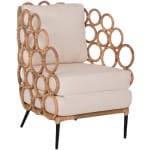 ΠΟΛΥΘΡΟΝΑ RINGER HM9341 ΑΠΟ RATTAN-ΜΕΤΑΛΛΟ ΦΥΣΙΚΟ ΧΡΩΜΑ 65x69x86Y εκ.
