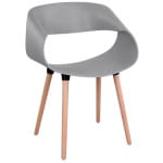 ΠΟΛΥΘΡΟΝΑ ΠΟΛΥΠΡΟΠΥΛΕΝΙΟΥ MAGGIE HM8600.10 ΣΕ ΓΚΡΙ ΧΡΩΜΑ 59x53x80Υ εκ.