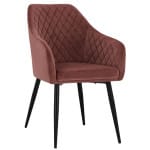 ΠΟΛΥΘΡΟΝΑΚΙ CHARLES HM8522.02 ΜΕ ΒΕΛΟΥΔΟ ΣΑΠΙΟ ΜΗΛΟ 52x60x89Υ εκ.