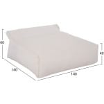 ΠΟΥΦ YAMIN 2ΑΤΟΜΩΝ ΜΕ TEXTILENE 600gr/m2 2X1 ΛΕΥΚΟ HM5773.11 140x140x40-60Υεκ. - Image 2