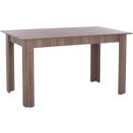 ΤΡΑΠΕΖΙ ΚΟΥΖΙΝΑΣ KELVIN, 140x80x77Υ εκ., SONAMA OAK TRUFFLE, HM2429.05