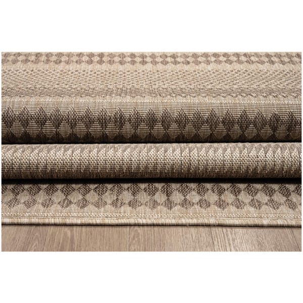 ΧΑΛΙ ETHNIK  202668C BROWN/CARAMEL BEIGE - 133X190  NewPlan - Image 3
