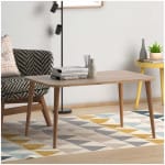 Τραπεζάκι σαλονιού Soul  από μελαμίνη χρώμα oak 90x55x41εκ. - Image 4