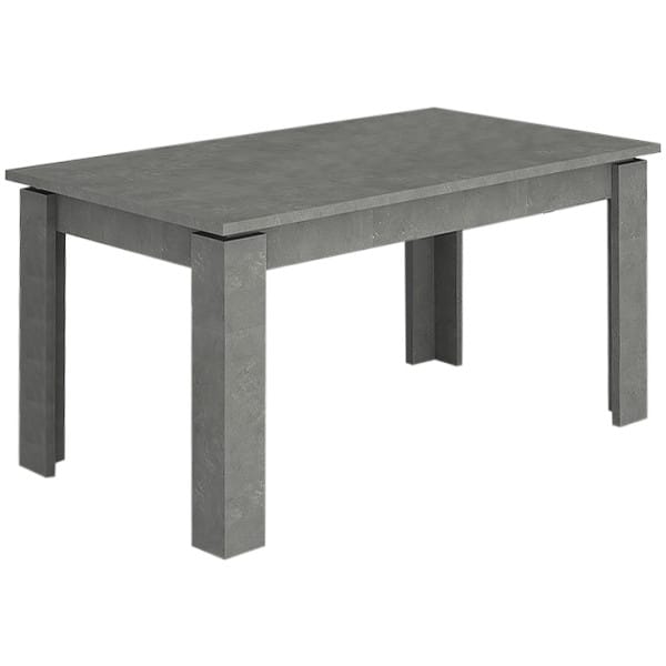Τραπέζι Denzel  χρώμα γκρι σκυροδέματος 120x80x76εκ. - Image 5