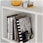 Βοηθητικό τραπεζάκι Homemania  χρώμα λευκό 60x20x60εκ. - Image 5