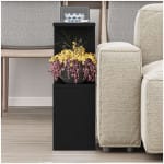 Βοηθητικό τραπεζάκι Homemania  χρώμα μαύρο 60x20x60εκ. - Image 5