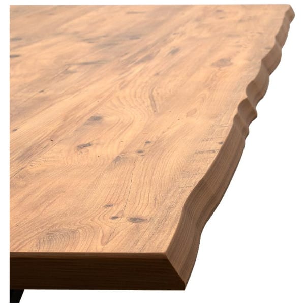 Τραπέζι Walter  Mdf - μεταλλικό χρώμα ακακίας 140x80x75εκ. - Image 4