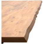 Τραπέζι Walter  Mdf - μεταλλικό χρώμα ακακίας 160x80x75εκ. - Image 4