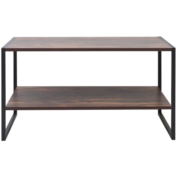 Τραπεζάκι σαλονιού Giza  χρώμα rustic καρυδί 90,2x50,3x50,4εκ. - Image 3