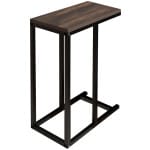 Τραπεζάκι βοηθητικό Agiro  χρώμα rustic καρυδί 45,7x25,5x62,9εκ. - Image 2