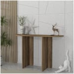 Κονσόλα Cortado  χρώμα καρυδί 120x35x75εκ.