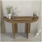 Κονσόλα Cortado  χρώμα καρυδί 120x35x75εκ. - Image 2