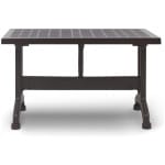 Τραπέζι πολυπροπυλενίου Callan  χρώμα καφέ 140x80x73εκ. - Image 5