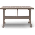 Τραπέζι πολυπροπυλενίου Callan  χρώμα cappuccino 140x80x73εκ. - Image 5