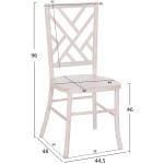 ΚΑΡΕΚΛΑ ΑΠΟ ΞΥΛΟ ΤΟΟΝ WHITE WASH 44.5x48x96Υεκ.HM9410.05 - Image 2