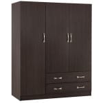 ΝΤΟΥΛΑΠΑ 3ΦΥΛΛΗ CARLY HM384.01 ΜΕ ΔΥΟ ΣΥΡΤΑΡΙΑ ZEBRANO 150X55Χ180Υεκ.