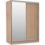 ΝΤΟΥΛΑΠΑ ΔΙΦΥΛΛΗ ΣΥΡΟΜΕΝΗ ΜΕ ΚΑΘΡΕΠΤΗ SONAMA HM2434 160x60x210 εκ.