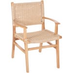 ΠΟΛΥΘΡΟΝΑ ΕΣΩΤ. ΧΩΡΟΥ HM9331.01 IGNACIO RUBBERWOOD-ΣΧΟΙΝΙ 61x56x83Υεκ.