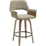 ΣΚΑΜΠΟ ΜΠΑΡ ΜΕΣ.ΥΨΟΥΣ CLIPP HM9987.01 WHITEWASH Κ.Π. ΞΥΛΟ-ΜΠΕΖ ΥΦΑΣΜΑ 57,5x53x98Υεκ