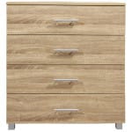 ΣΥΡΤΑΡΙΕΡΑ ΜΕΛΑΜΙΝΗΣ BRIANA HM2204.02 ME 4 ΣΥΡΤΑΡΙΑ SONAMA 75x40x83Y εκ. - Image 2