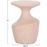 ΤΡΑΠΕΖΙ ΒΟΗΘΗΤΙΚΟ REBON HM18156.04S FIBER CEMENT ΣΕ ΣΟΜΟΝ--Φ27.5x50Υεκ. - Image 2
