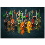 Πίνακας σε καμβά "Spices"  ψηφιακής εκτύπωσης 70x50x3εκ.