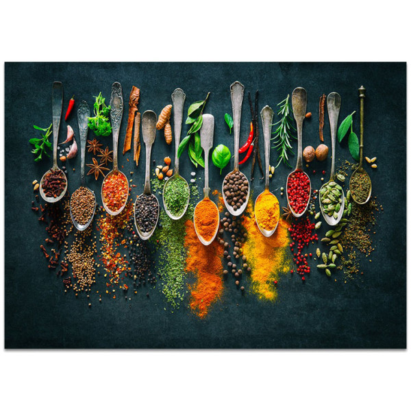 Πίνακας σε καμβά "Spices"  ψηφιακής εκτύπωσης 70x50x3εκ.