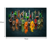 Πίνακας σε καμβά "Spices"  ψηφιακής εκτύπωσης 70x50x3εκ. - Image 3