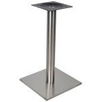 ΒΑΣΗ ΤΡΑΠΕΖΙΟΥ INOX HM421 ΜΕ ΡΕΓΟΥΛΑΤΟΡΟΥΣ 40x40x72Y εκ. - Image 2
