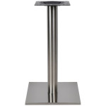 ΒΑΣΗ ΤΡΑΠΕΖΙΟΥ INOX HM421 ΜΕ ΡΕΓΟΥΛΑΤΟΡΟΥΣ 40x40x72Y εκ.