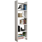 ΒΙΒΛΙΟΘΗΚΗ CLASSIKER HM9226.11 ΜΕΛΑΜΙΝΗΣ ΛΕΥΚH 48,5x22x160Υεκ.