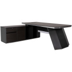 ΓΡΑΦΕΙΟ ΕΠΑΓΓΕΛΜΑΤΙΚΟ ΑΡΙΣΤΕΡΗ ΓΩΝΙΑ ROSEWOOD HM2083L 220X180X76Υεκ.