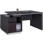 ΓΡΑΦΕΙΟ ΕΠΑΓΓΕΛΜΑΤΙΚΟ ΜΕ ΑΡΙΣΤΕΡΟ ΝΤΟΥΛΑΠΙ ROSEWOOD HM2087L 160X80X76Υ εκ.